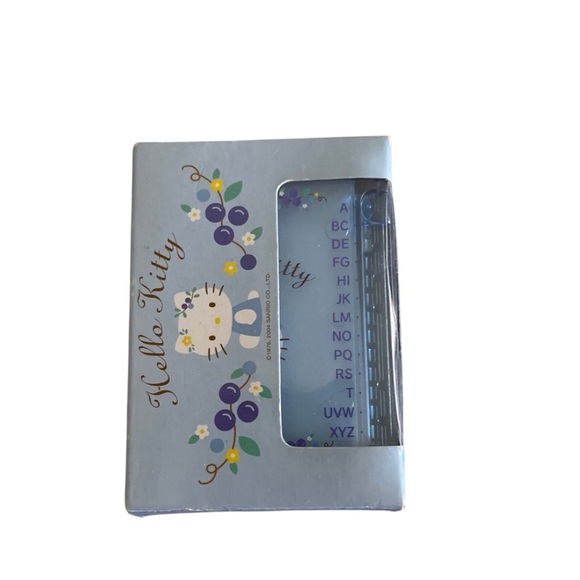 Sanrio Hello Kitty Blueberries Vintage 2004 Phone Book HTF - Picture 2 of 6